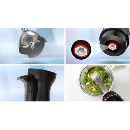 Bosch Serie 4 , Frullatore a immersione, ErgoMaster, 1000 W, Nero, antracite MSM4B6V2