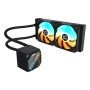 GIGABYTE GAMING 240 Dissipatore a Liquido per CPU - 2x120mm Ventole ARGB, meccanismo di bloccaggio a scorrimento, DAISY-CHAIN, C (28400-GM240-1CBR)