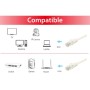 Equip 603004 cavo di rete Bianco 3 m Cat6a U/UTP (UTP) (60300407201)