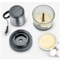 Severin KM 3867 tritaverdure elettrico 1 L 400 W Nero, Argento, Trasparente