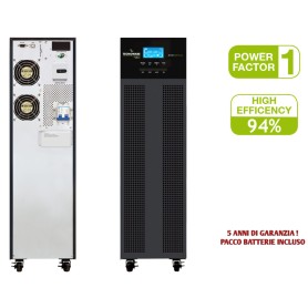UPS 6 KVA TOWER EVO DSP PLUS ONLINE DSP 16 BATTERIE 12V 9AH 5 ANNI GAR (FGCEDP6MM/DLL)