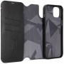 Decoded D24IPO15PLDW5BK custodia per cellulare 17 cm (6.7") Custodia a borsellino Nero