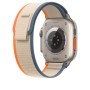 Apple MT5W3ZM/A accessorio indossabile intelligente Band Beige, Arancione Nylon, Poliestere riciclato, Titanio, Spandex