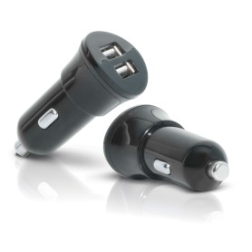 Mobilis Car Charger 2 USB Nero Auto (001241)