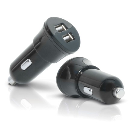 Mobilis Car Charger 2 USB Nero Auto (001241)