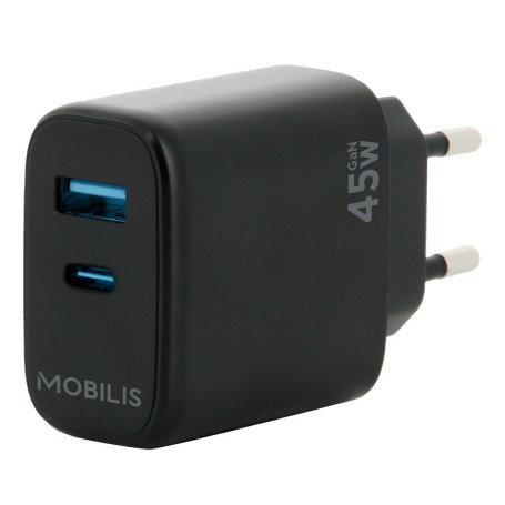 Mobilis 001363 Caricabatterie per dispositivi mobili Universale Nero AC Auto