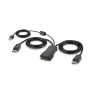 Belkin F1DN202MOD-PP-4 switch per keyboard-video-mouse (kvm) Nero (F1DN202MOD-PP-4)