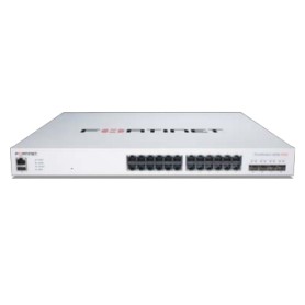 Fortinet 424E-POE Gestito Gigabit Ethernet (10/100/1000) Supporto Power over Ethernet (PoE) 1U Bianco (FS-424E-POE)