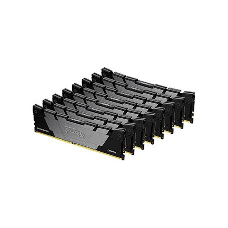 Kingston Technology FURY 256GB 3200MT/s DDR4 CL16 DIMM (Kit da 8) Renegade Black (KF432C16RB2K8/256)