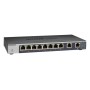 NETGEAR GS110MX Non gestito 10G Ethernet (100/1000/10000) Nero (GS110MX-100PES)