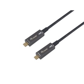 Equip 119463 cavo USB USB 3.2 Gen 2 (3.1 Gen 2) 15 m USB C Nero