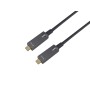 Equip 119463 cavo USB USB 3.2 Gen 2 (3.1 Gen 2) 15 m USB C Nero