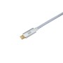 Equip 128360 Cavo USB 3.2 Gen 2 da C a C, M/M, 3,0 m, PD 100W , 4K/60Hz, 10Gbps, bianco
