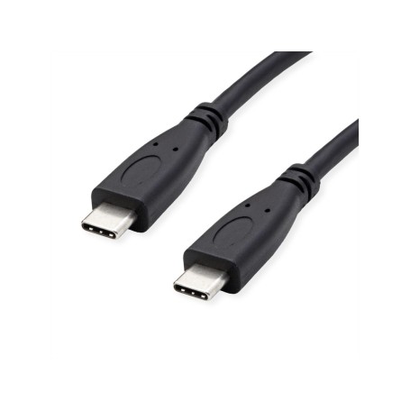 ROLINE Recycled Material 11.45.9053 cavo USB USB 3.2 Gen 2 (3.1 Gen 2) 1 m USB C Nero