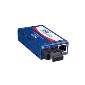 Advantech IMC-350-MM-PS-A convertitore multimediale di rete 100 Mbit/s 1300 nm Modalità multipla Blu