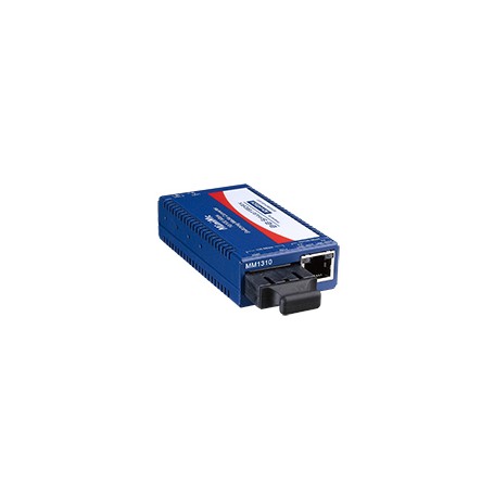 Advantech IMC-350-MM-PS-A convertitore multimediale di rete 100 Mbit/s 1300 nm Modalità multipla Blu