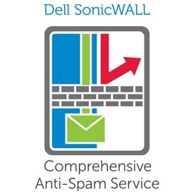 SonicWall Comprehensive Anti-Spam Service Firewall Multilingua 1 anno/i (01-SSC-4447)