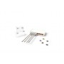 Smartkeeper CSK-NM10/P4 clip sicura Bloccaporte RJ-45 Trasparente Plastica 1 pz