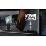 Reflecta 23210 Supporti a parete per TV 177,8 cm (70") Pavimento Alluminio, Nero