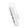 Satechi ST-SCMA2S replicatore di porte e docking station per notebook Cablato USB 3.2 Gen 1 (3.1 Gen 1) Type-C Argen (ST-SCMA2S)