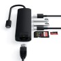 Satechi ST-UCSMA3K replicatore di porte e docking station per notebook Cablato USB 3.2 Gen 1 (3.1 Gen 1) Type-C Ner (ST-UCSMA3K)