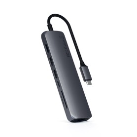 Satechi ST-UCSMA3M hub di interfaccia USB 3.2 Gen 1 (3.1 Gen 1) Type-C 5000 Mbit/s Grigio (ST-UCSMA3M)