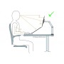 BakkerElkhuizen Space-arm 48,3 cm (19") Alluminio (BNESPGR)