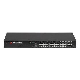 Edimax GS-5416PLC switch di rete Gestito Gigabit Ethernet (10/100/1000) Supporto Power over Ethernet (PoE) 1U Nero (GS-5416PLC)