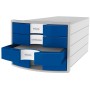 HAN IMPULS A4/C4 Plastica, Polistirolo Blu, Grigio (1012-14)