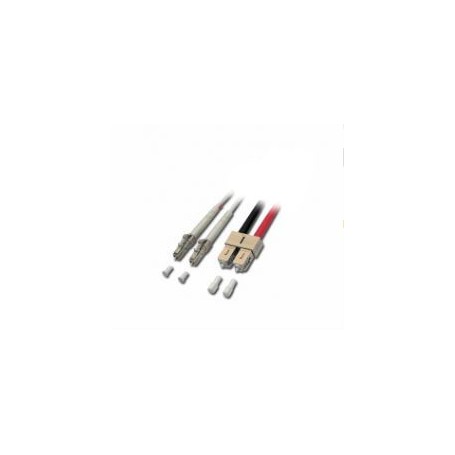 Patchcord Duplex LC/SC 50/125 OM3 Aqua Mt.1 (HL-LCSC1-OM3)
