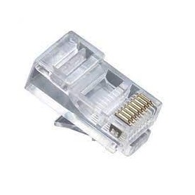 PLUG RJ45 CAT 5E UTP ( 100 PZ.) (PT-106148J)