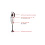 Unold E 120 Frullatore ad immersione 120 W Bianco (90210)