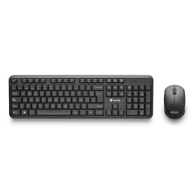NGS HARMONY KIT (QUERTY, ES) tastiera Mouse incluso Universale RF Wireless QWERTY Spagnolo Nero (HARMONYKIT)