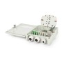 Digitus Alloggiamento per connessione FTTH/FTTB, assemblato, OS2, 12 fibre, LC/APC (DN-968913-LCA)