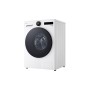 LG F4WX808YC lavatrice Caricamento frontale 8 kg 1350 Giri/min Bianco