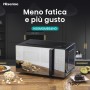 Hisense H20MOMBS4HG forno a microonde Argento Microonde con grill Superficie piana 20 L 700 W (742039)