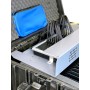 Leba NoteCharge NCHAR-U10-SC Caricabatterie per dispositivi mobili Tablet, Universale Nero USB Ricarica rapida Interno