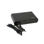 Leba NoteCharge NCHAR-UC5-150W-SC Caricabatterie per dispositivi mobili Tablet, Universale Nero USB Ricarica rapida Interno