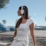 JLab Lux ANC Auricolare Wireless A Padiglione MUSICA Bluetooth Bianco (IEUHBJLUXANCRWHT62)