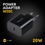 Intenso 7802010 adattatore e invertitore Interno 20 W Nero