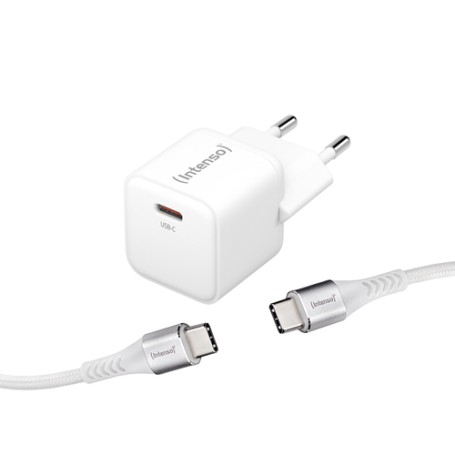 Intenso 7803042 Caricabatterie per dispositivi mobili Universale Bianco AC Ricarica rapida Interno