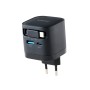Intenso 7806520 adattatore e invertitore Interno 65 W Nero