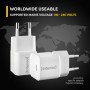 Intenso 7803032 Caricabatterie per dispositivi mobili Power bank, Tablet, Telefono, Universale Bianco AC Ricarica rapida Interno