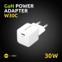 Intenso POWER ADAPTER USB-C GAN/7803022 Universale Bianco AC Ricarica rapida Interno