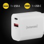 Intenso POWER ADAPTER USB-A/USB-C/7803012 Universale Bianco AC Ricarica rapida Interno