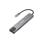 Equip 133497 replicatore di porte e docking station per laptop Cablato USB tipo-C Nero, Grigio