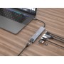 Equip 133497 replicatore di porte e docking station per laptop Cablato USB tipo-C Nero, Grigio