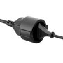 Equip 112183 cavo di alimentazione Nero 10 m CEE7/7 CEE7/3 (119424)