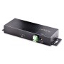 StarTech.com Hub USB a 7 porte industriale da 10 Gbps con alimentatore, in metallo, montabile, 5 porte USB-A e 2 porte USB-C dow (HB31C5A2CME)