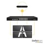 StarTech.com Distributore Matrice Switch HDMI 4x4 con opzione Picture and Picture (PAP) o Maxischermo - 1080p (VS424HDPIP)